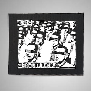 The Distillers Sew On Patch | Punk Band Patch for jacket, vest, pants and more | Crust punk patch for clothing customization by PUNKNDEAD