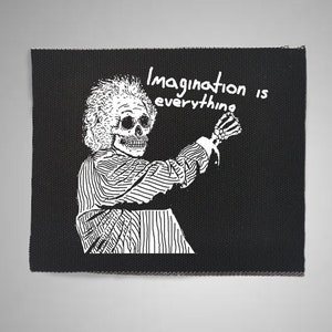 Imagination Morale Patch: Sturdy Fabric Sew-On Punk Accessory