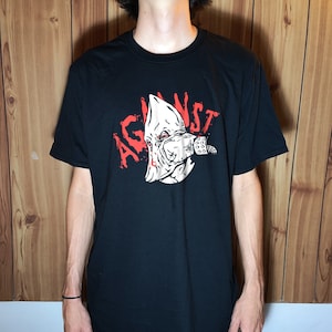 Against Graphic Punk shirt | Crust Punk Style Gift | Classic Fit Alternative Shirt | Punk rock graphic design