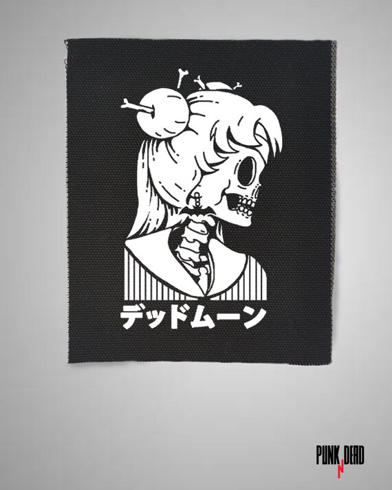 Dead Moon Patch Cute Patches Patches Anime Patches Anime Etsy
