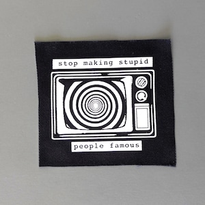 Sew on Patch - TV Patches for Jackets, hats, bags and more