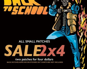 Back to school Sale, patches, sale, punk, punk patch, Patch, Sew on Patches, Punk Patches, Patches for Jackets, horror backpack, mall goth
