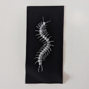 Centipede • patches for jackets punk • nature punk patches for jeans • fabric patches for hats • patch punk • punk jacket • grunge patch