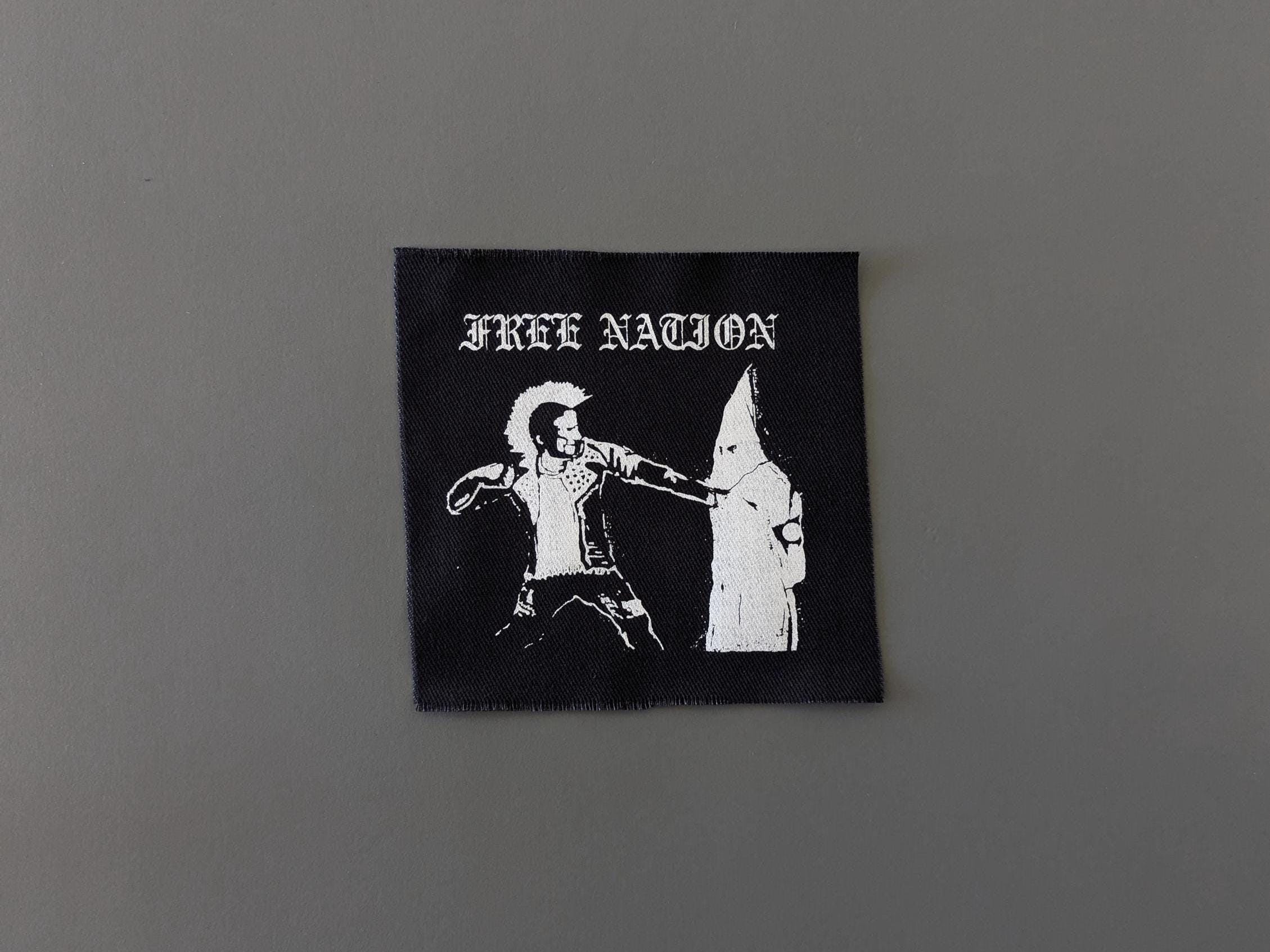 Crust punk patch - Etsy 日本