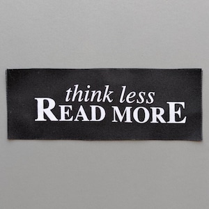 Read More patch - Sew on Patches for jackets | Book Lovers Gifts