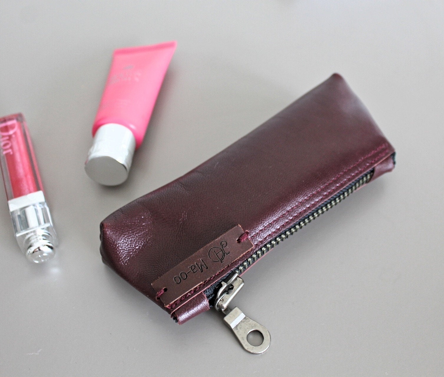 Lipstick Pouch 6colors / Makeup Pouch / Perfume Pouch / Lipstick Lipgloss  Lip Balm Sticks Holder / Cosmetics Bag / Travel Bag Dubudumo 