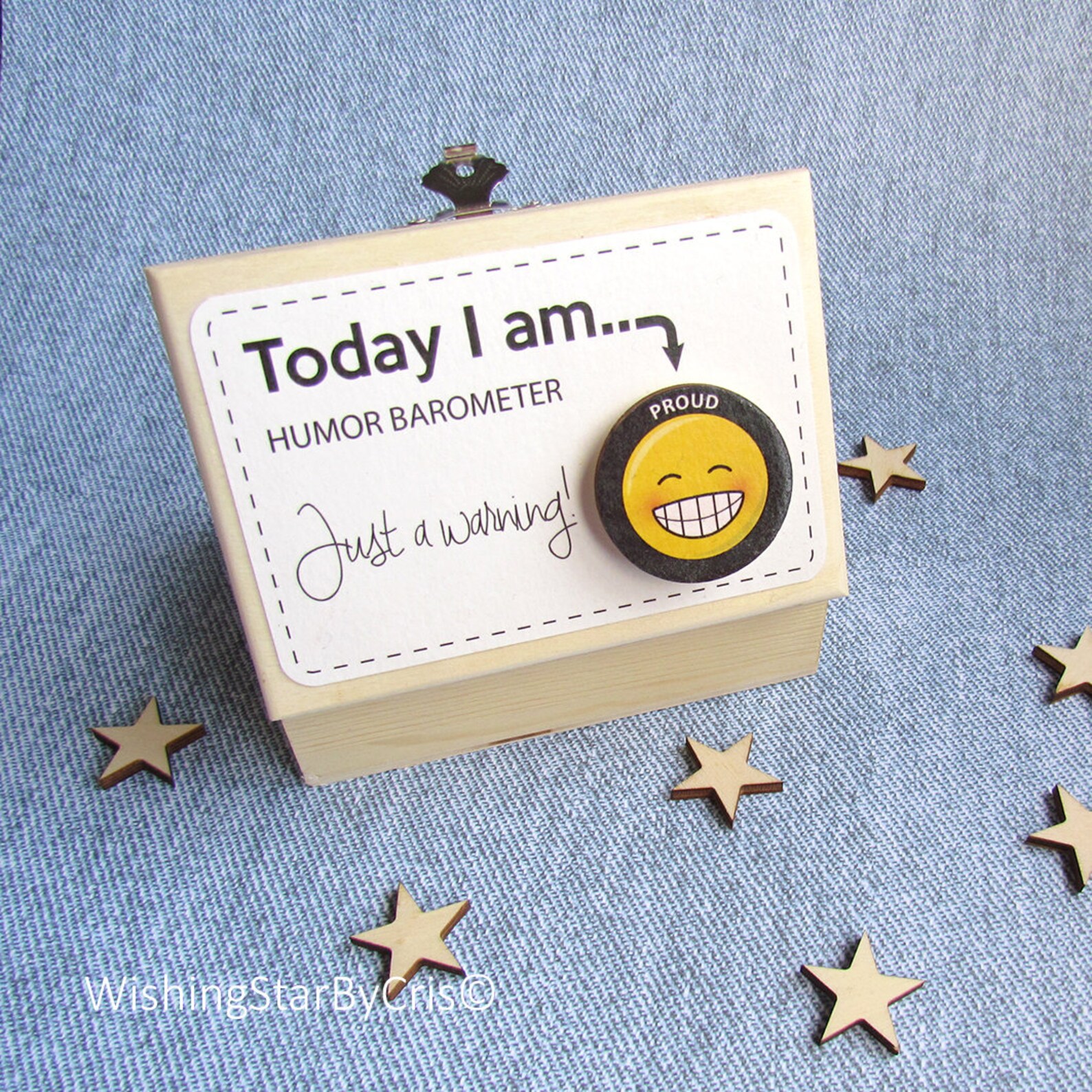 Humor barometer. How is your mood today My emotions. My Etsy