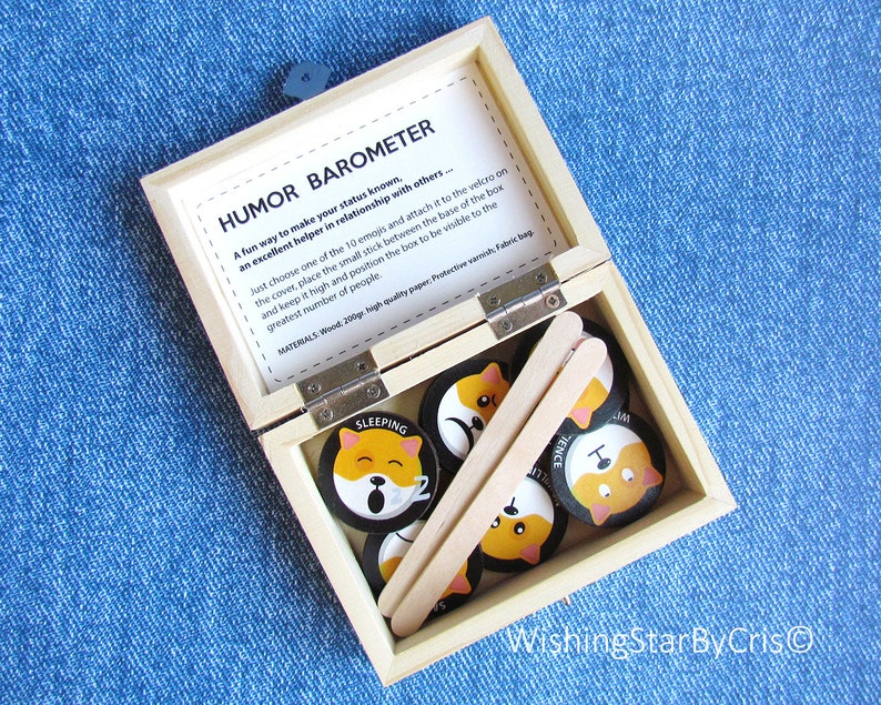 Humor barometer. How is your mood today My emotions. My Etsy