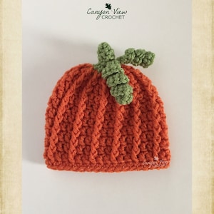 Baby Pumpkin Hat Thanksgiving Costume Adult Pumpkin Beanie Preemie Girl or Boy Costume Crochet Baby Costume Halloween Outfit Knit Photo Prop