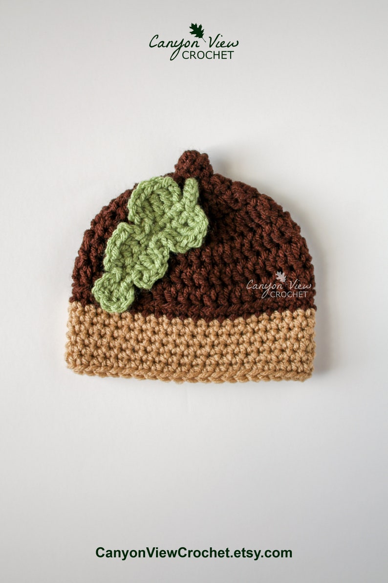 Acorn Halloween Costume Baby Hat Infant Newborn Toddler Girl Etsy
