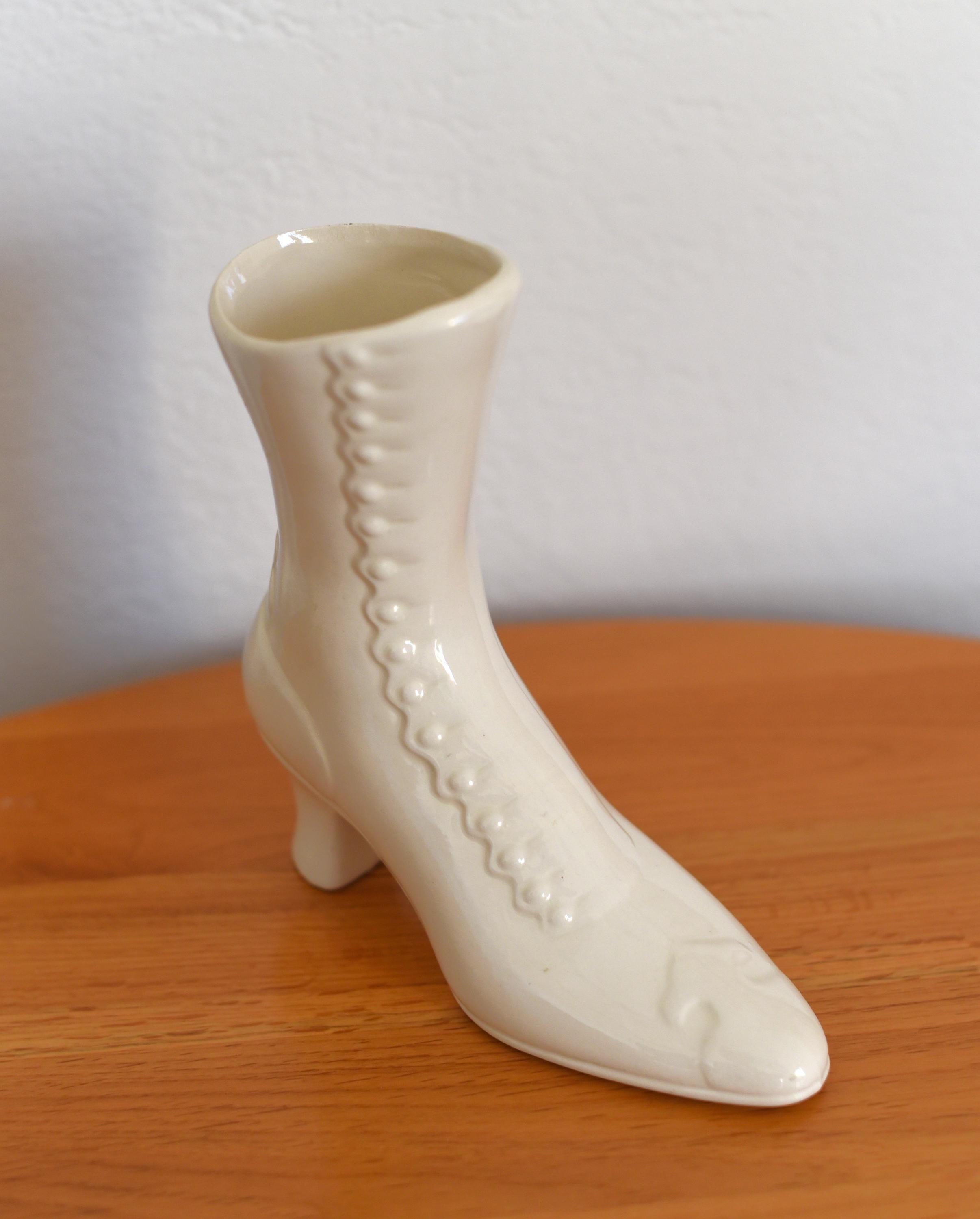 Ceramic Victorian Boot - Etsy