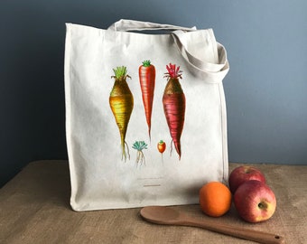 Root Vegetable Tote Bag