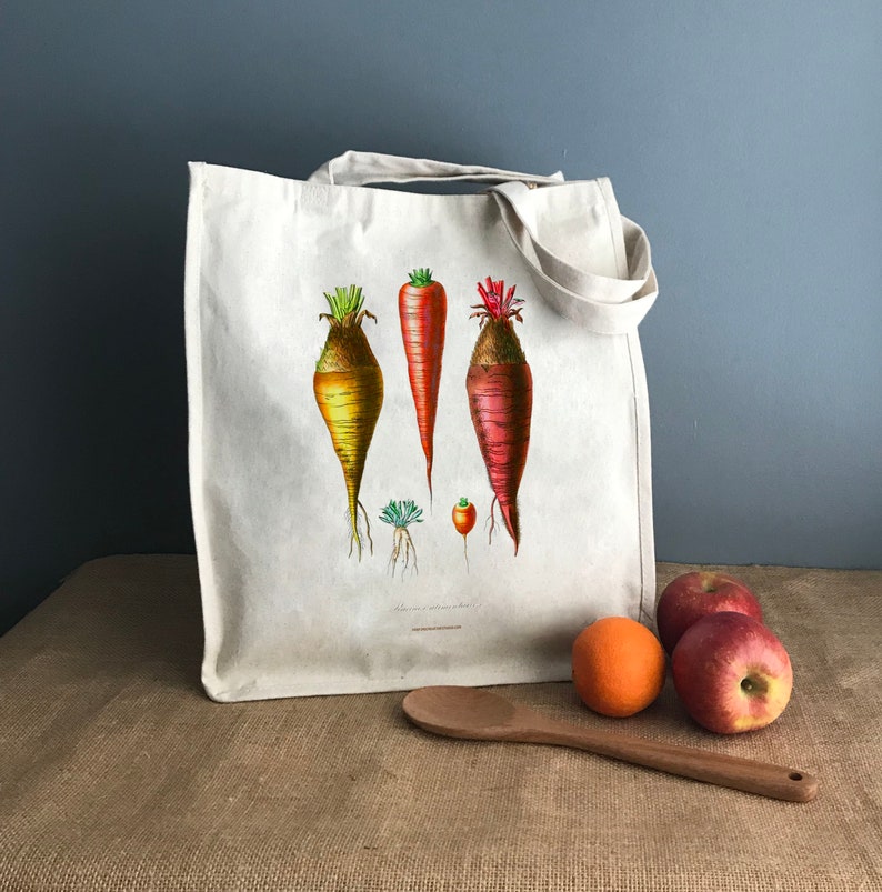 Root Vegetable Tote Bag image 1