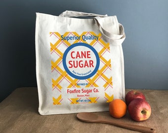 Vintage Brand Cane Sugar Tote Bag