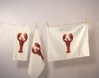 Lobster Flour Sack Towel