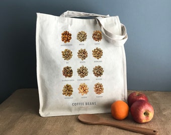 Coffee Beans Tote Bag