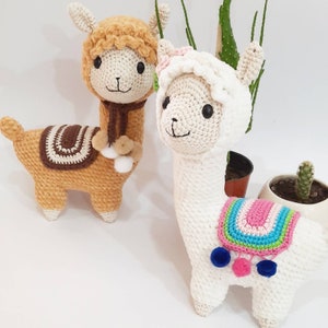 Ata and Juanita Alpacas, Amigurumi Pattern in PDF file image 2