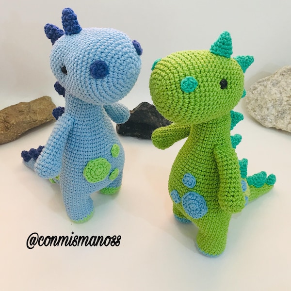 Pedro T-Rex, Patron Amigurumi