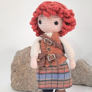 Jamie, amigurumi doll: Amigurumi Pattern in PDF file