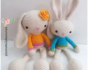 Sweet Bunnies, Amigurumi Pattern