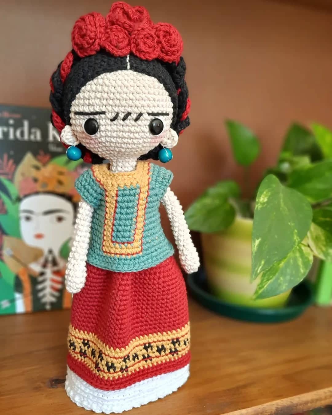 Amigurumi Muñeca Frida Best Muñecas Tejidas De Frida Kahlo Discount