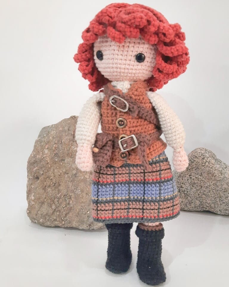 Jamie, amigurumi doll: Amigurumi Pattern in PDF file