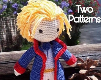 Two Amigurumi Patterns!: PDF Pattern amigurumi doll, "Sun Boy and The Fox".UPDATED