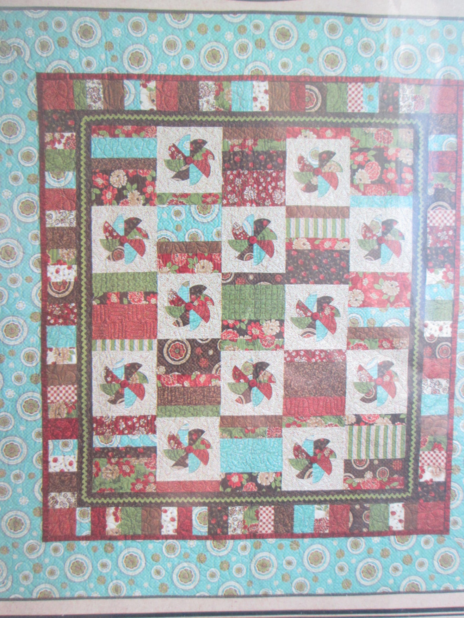 Flower Cake Mix Quilt Pattern by Cotton Way Etsy