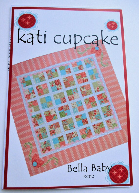 Bella Baby Kati Cupcake Quilt Pattern Sale Baby Quilt Diy Etsy