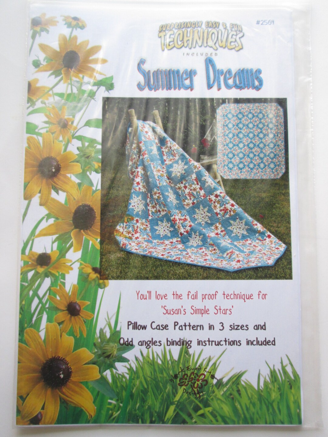 Clearancesummer Dreams Quilt Pattern by Black Eyed Susan Etsy