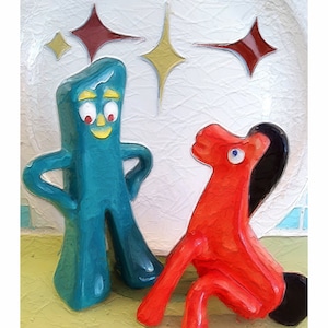 Gumby & Pokey * Note Cards/ Pack of 6