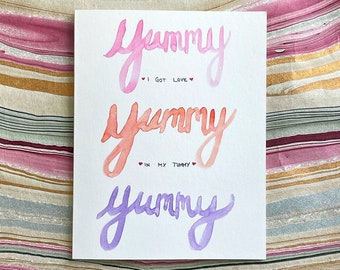 Yummy Love Stationery Set