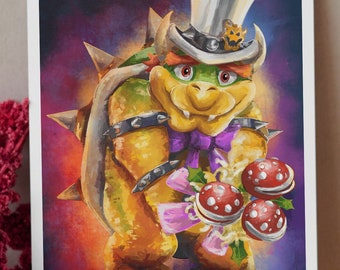 Bowser Digital Painting [PRINT]