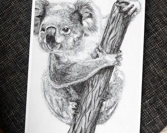 Koala In Biro [PRINT]