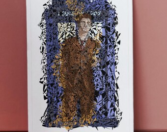 Ten & The TARDIS [PRINT]