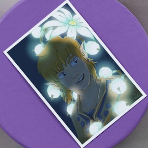 Skyward Sword Link Digital Portrait [PRINT]