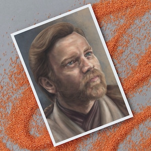 Obi-Wan Kenobi Digital Portrait [PRINT]