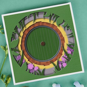 Bag End - Digital &quot;Paper&quot; Collage [PRINT]