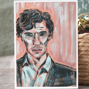 The Lying Detective Canvas Board Painting [PRINT]