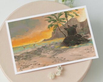 BOTW Scene - Digital Painting [PRINT]