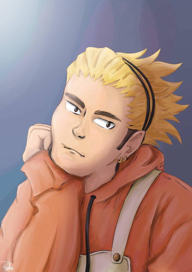 Coach Ukai Digital Portrait PRINT Etsy