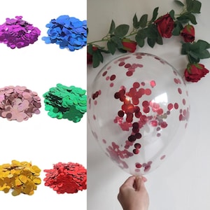 Confetti Baloons Red Green Pink Blue Green Rose Gold Balloons/ Confetti Balloons/Balloons Bouquet set Balloon Garland 21st Birthday 30th