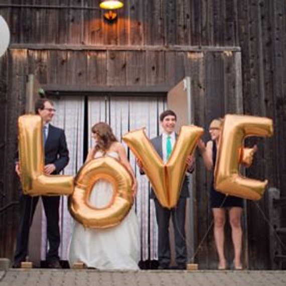 Custom 4O inches Large Jumbo Letters Balloons Custom Name Engagement Party Baby Shower Birthday Hen Party Mylar Balloons