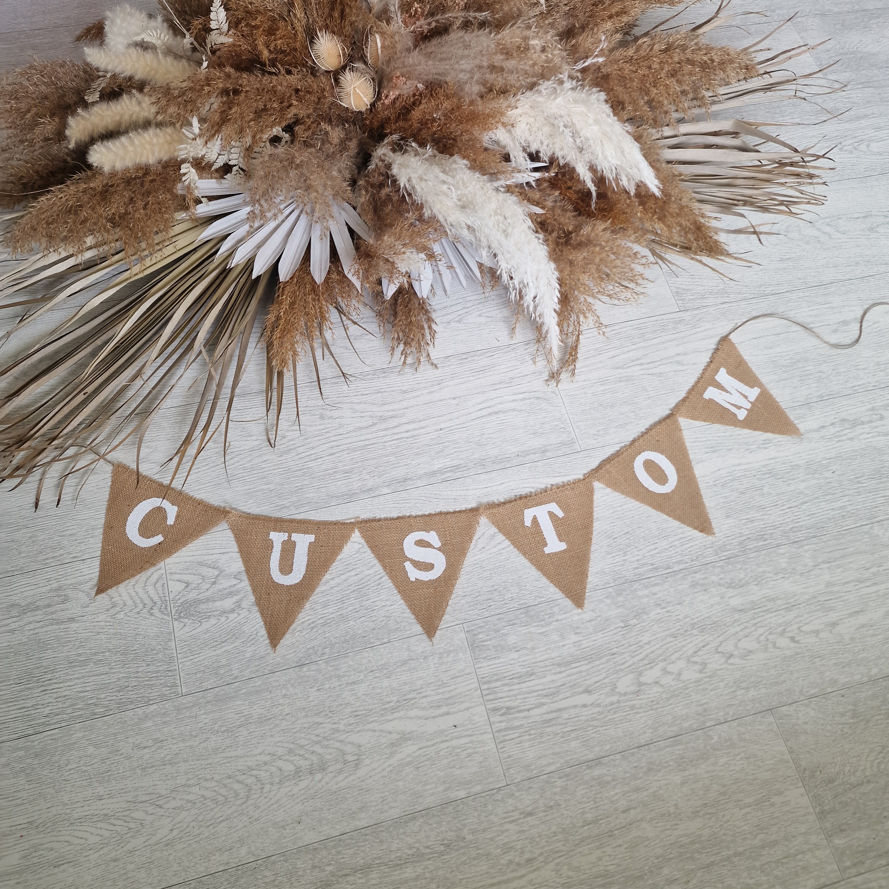 Custom Bunting Personalised Banner Any Words - Etsy