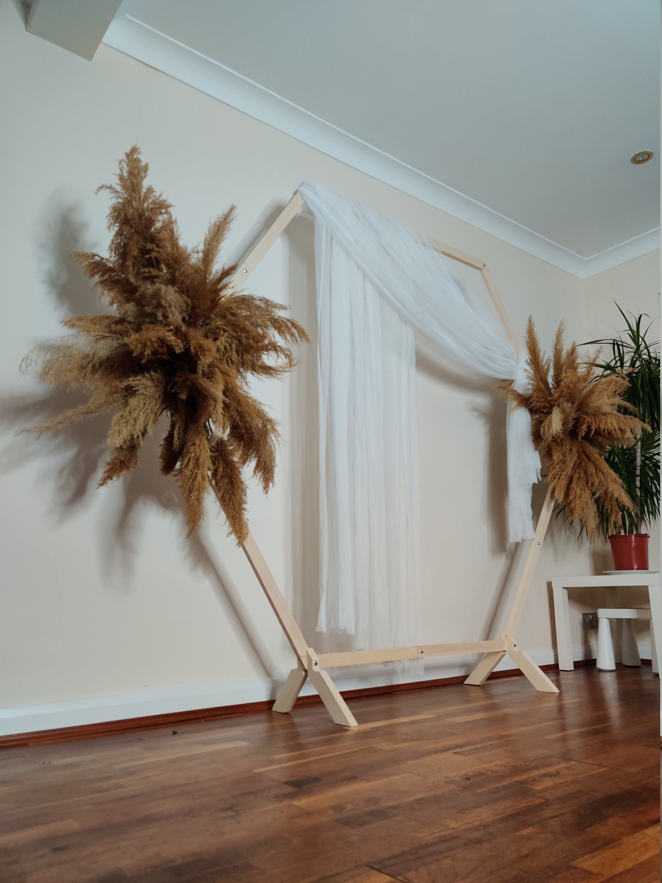 Arch & 2 Pampas Grass DIY Clouds Kit / Pampas Grass Cloud / Etsy