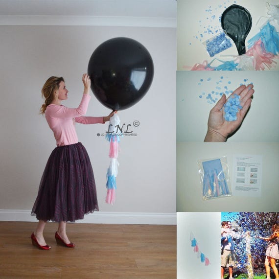 DIY POP up DIY Kit Its a Girlconfetti Balloon Gender Reveal