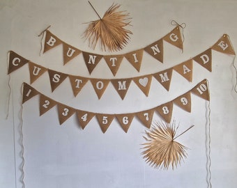 Bruant personnalisé personnalisé, bannière de décoration