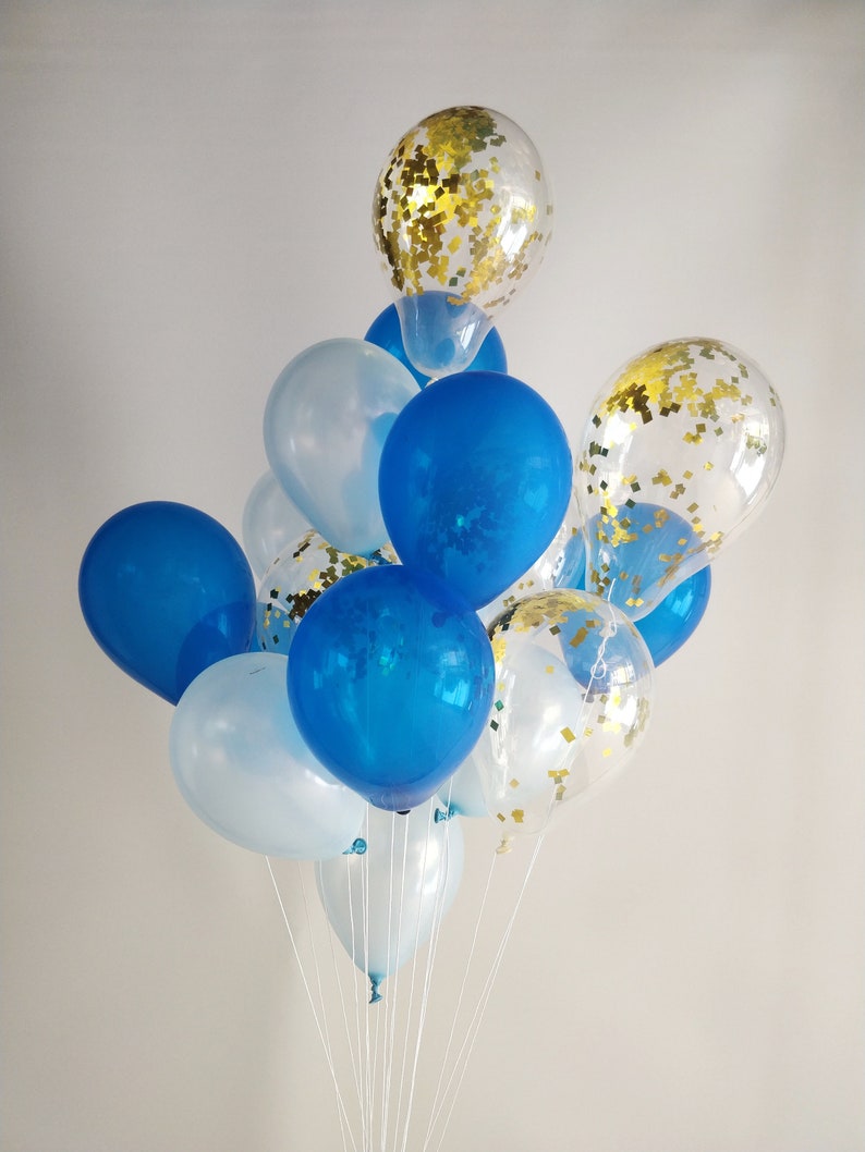 Gold Confetti Blue Baby Blue Baby Shower Gender Reveal Its A Boy Balloont Balloons Bridal Shower Decor Mint Blush Wedding Decor Gold Confetti Blue Baby Blue Baby Shower Gender Reveal Its A Boy Balloont Balloons Bridal Shower Decor Mint Blush Wedding Decor