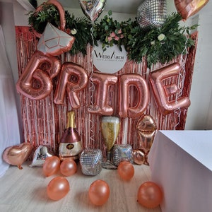 BRIDE balloons kit Large Jumbo Hen Bachelor Party