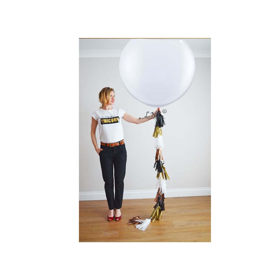 Glamorouse Balloon Tail Garland Kit HUGE 36 Inch 3' Etsy